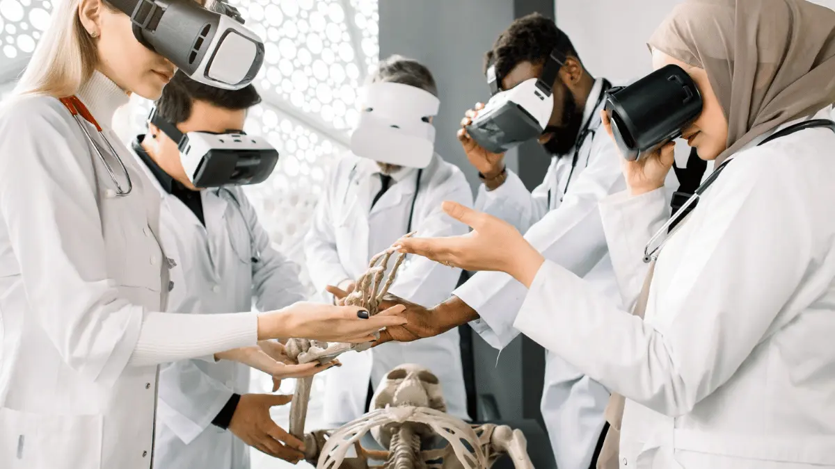 Interactive videos or VR walkthroughs can guide healthcare professionals