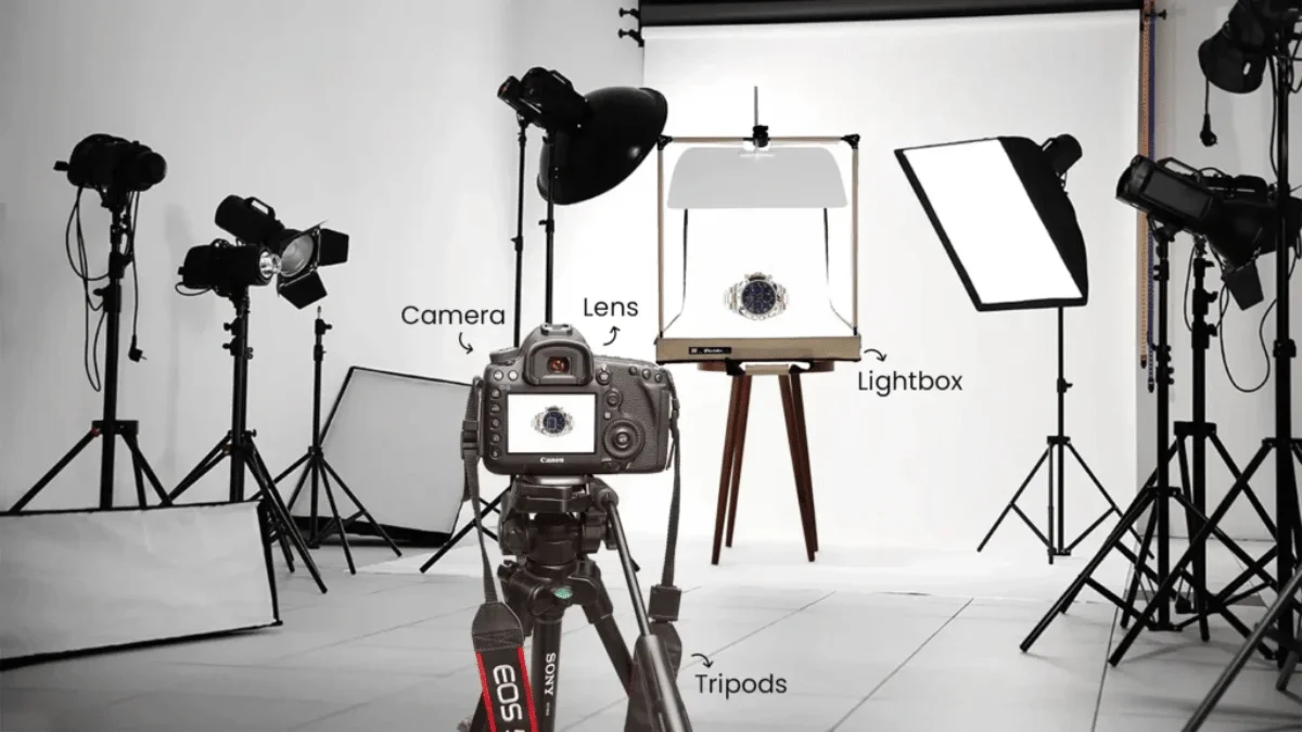Camera, lighting and background are vital for jewelry photo editing